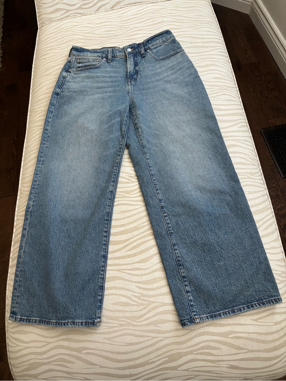 MADEWELL NWOT Light Blue Wide-Leg Jeans